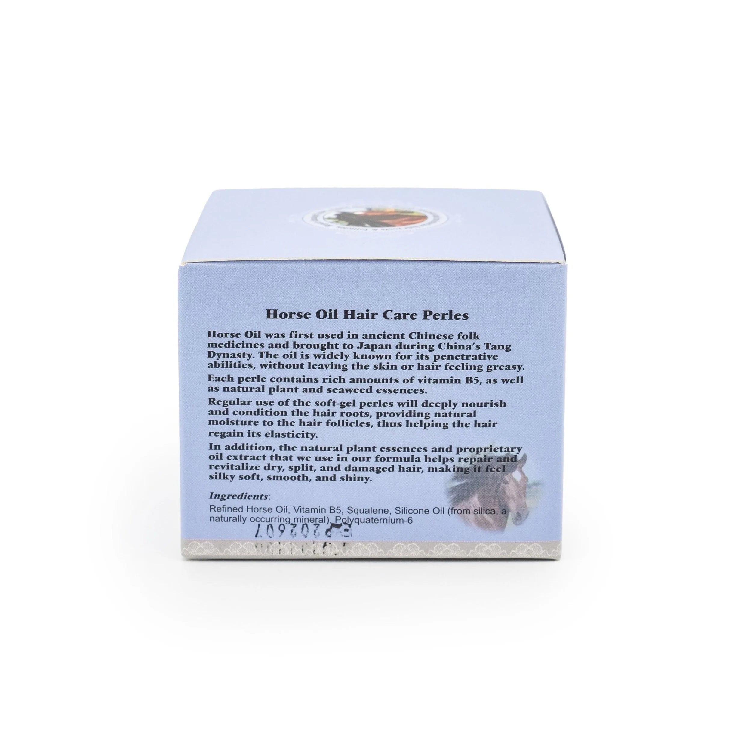 Horse oil hair conditioner