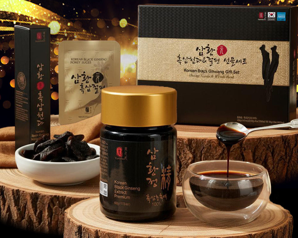 蔘皇.錦山黑參系列產品