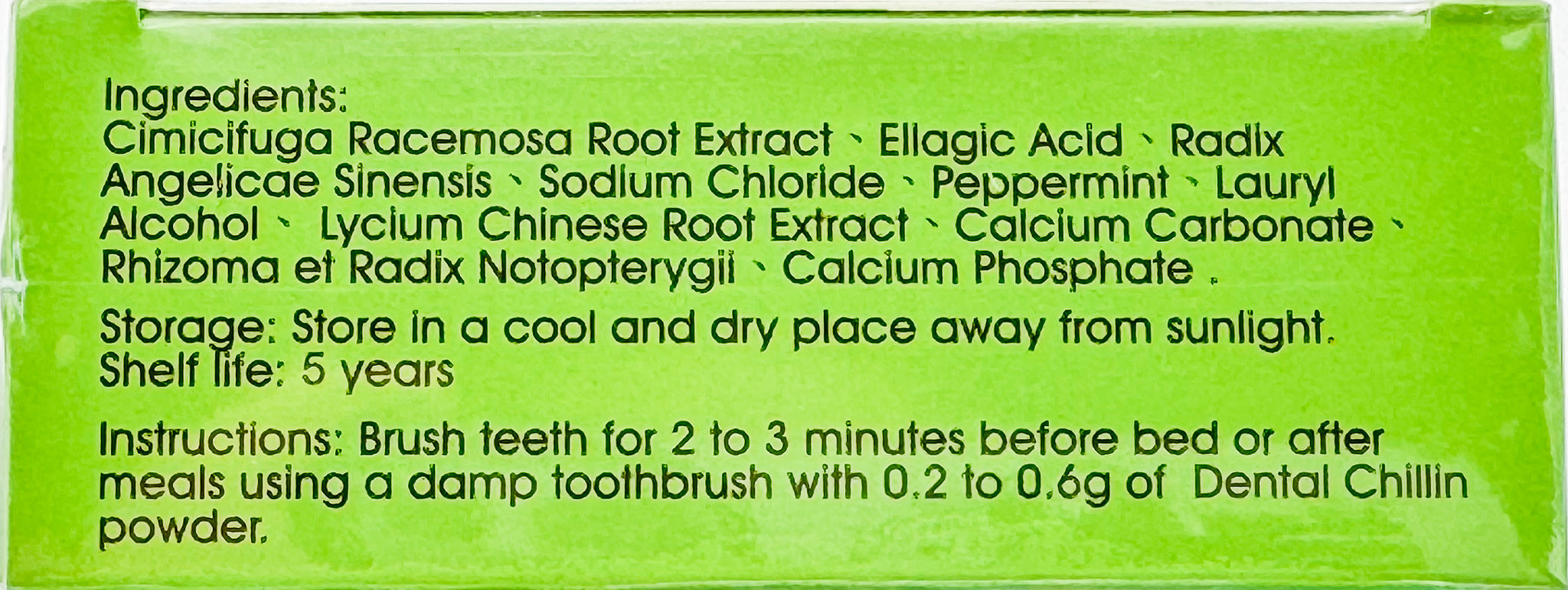 Yabaole Enamel Whitening/Gum Care Tooth Powder