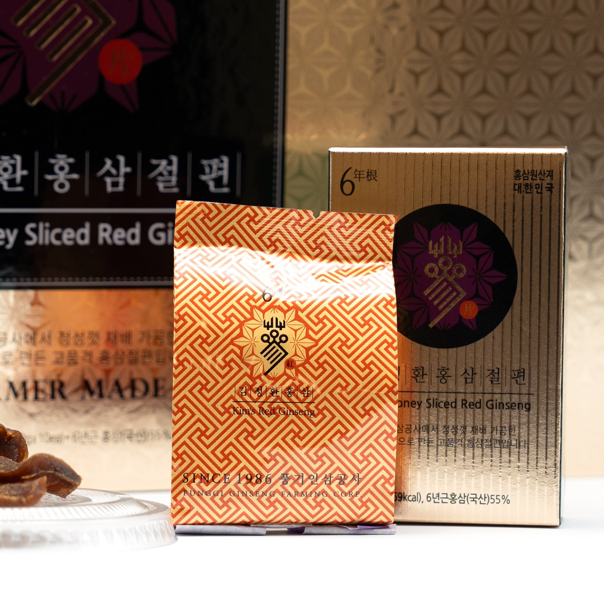Kim Jung Hwan Honey Red Ginseng Slices