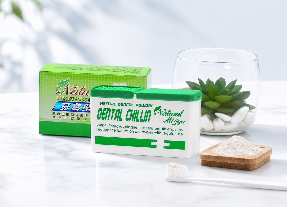 Gum care tooth powder