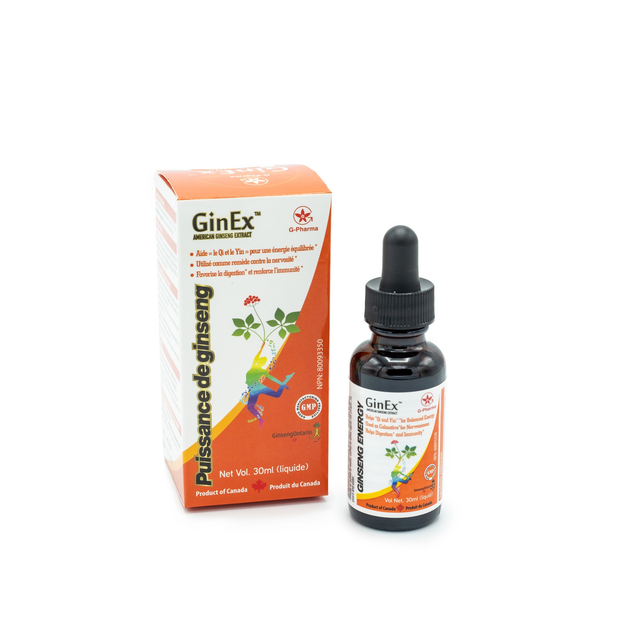 GinEx® American Ginseng Black Cream Nourishing Drops
