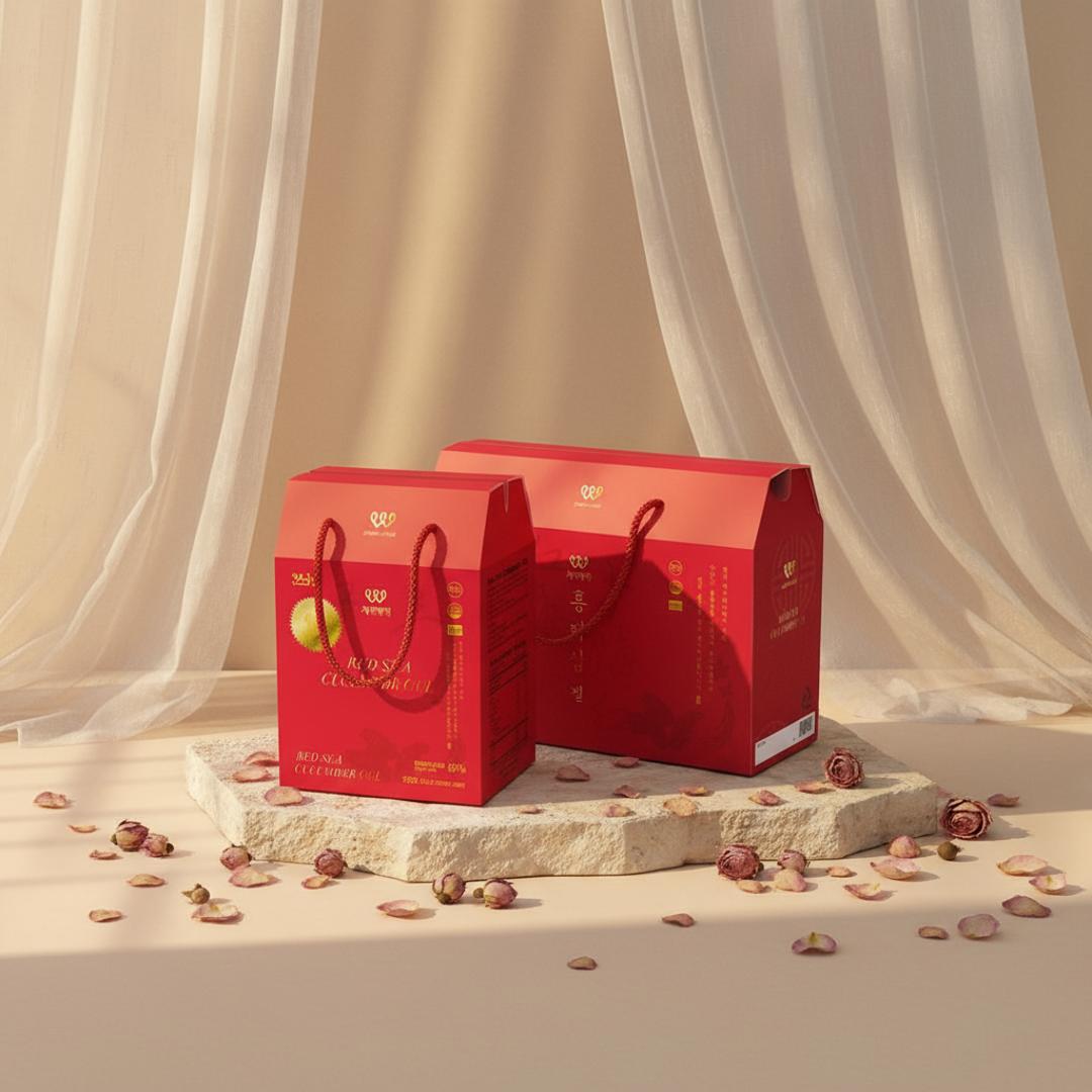 「美區預售中並十二月初發貨,加拿大區預售中並一月底發貨」韓國濟州島紅海參修復飲-30隻入