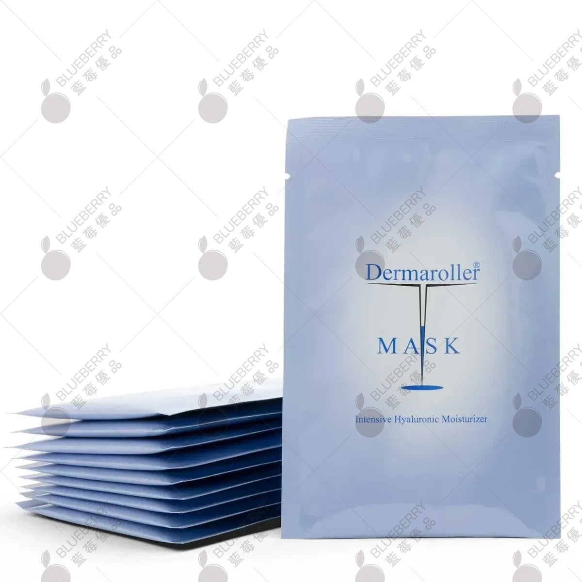Dermaroller玻尿酸補水保濕修護急救面膜六盒(10片*6盒)送rohi雪白時光凍齡套組。