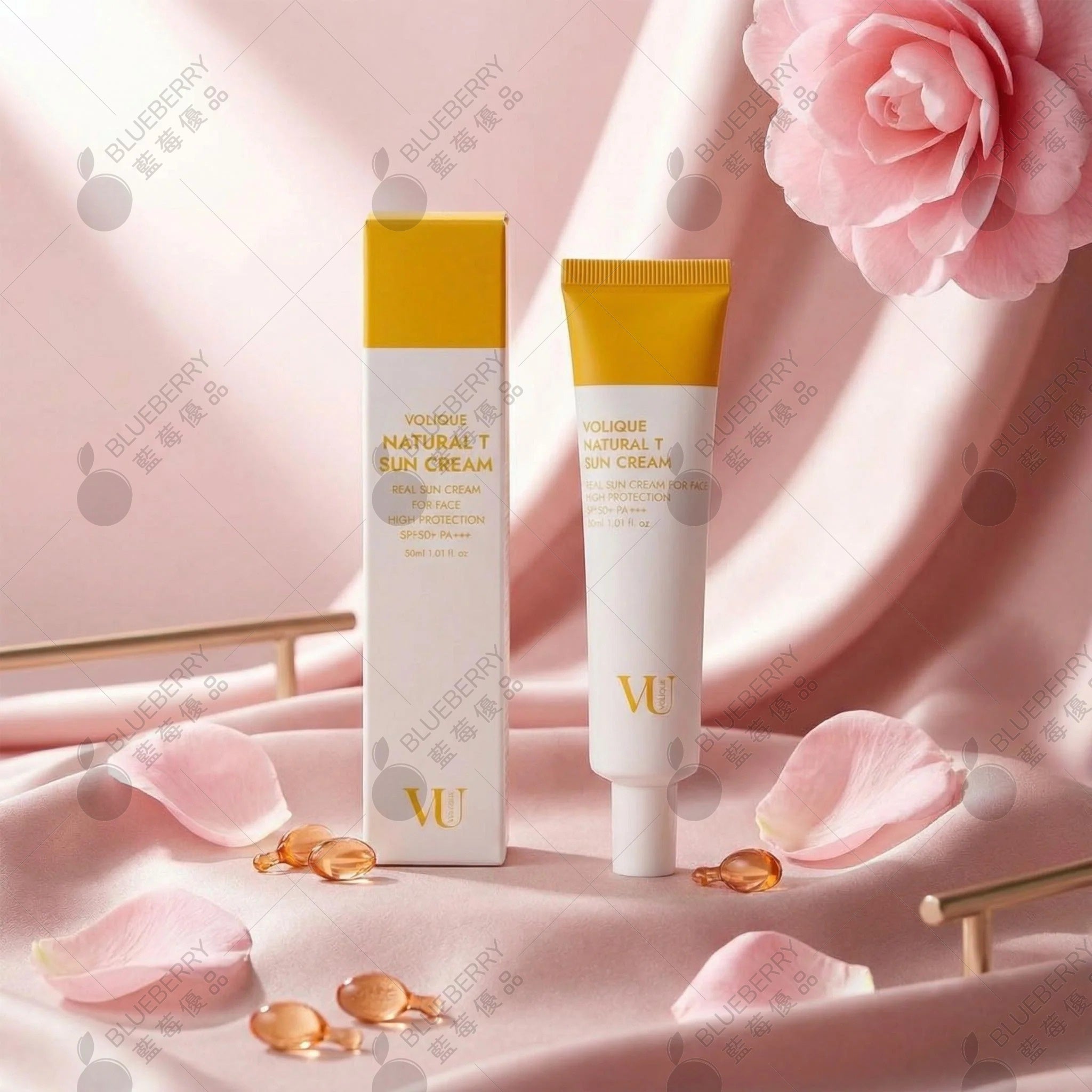 Volique晨光修護防曬霜(含兩盒)買一 再送一盒